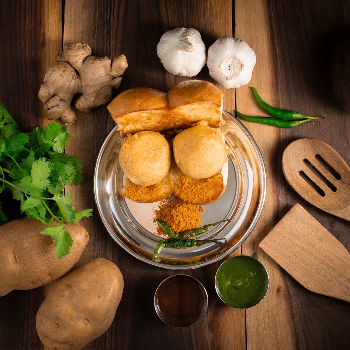Vada Pav Roasted